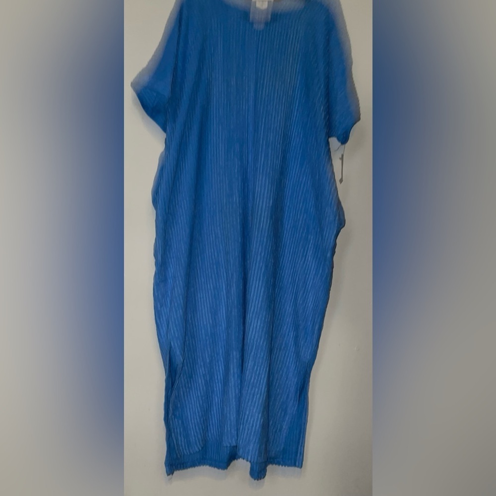 Beautiful Vintage Textured Boho Oversize Dress L/XL